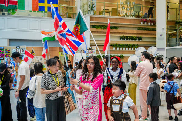 国际日,杭州惠灵顿外籍人员子女学校
