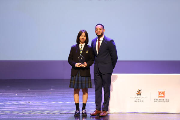 授奖演讲典礼,杭州惠灵顿外籍人员子女学校