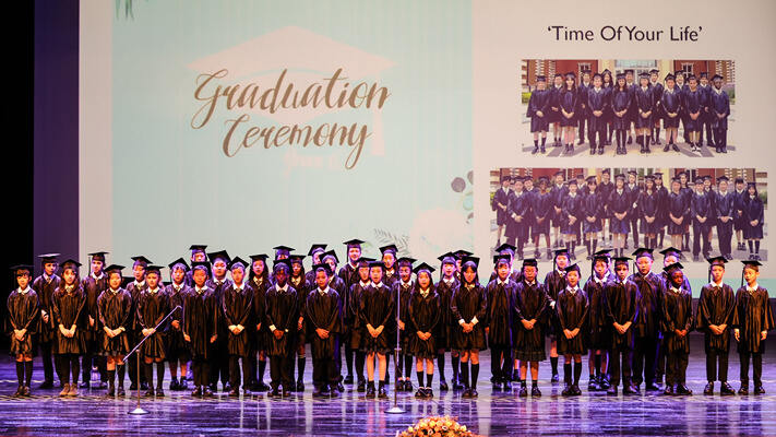 Year 6 graduation ceremony ,Wellington College International Hangzhou