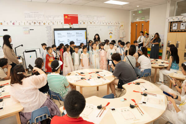 First-Writing Ceremony,Hiba Academy Hangzhou