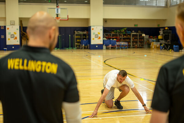 A Visit From Martin Brockman, A Bronze Medal Decathlete,Hiba Academy Hangzhou