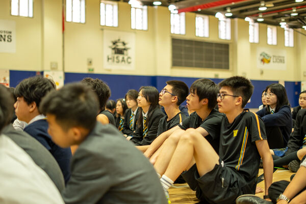 A Visit From Martin Brockman, A Bronze Medal Decathlete,Hiba Academy Hangzhou