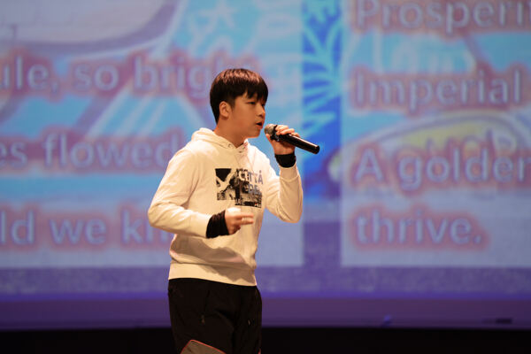Junior High Assembly CSS event,Hiba Academy Hangzhou