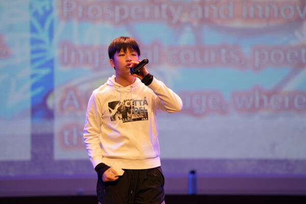Junior High Assembly CSS event,Hiba Academy Hangzhou