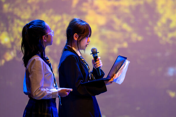Junior High Assembly CSS event,Hiba Academy Hangzhou