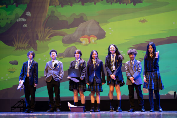 Junior High Assembly CSS event,Hiba Academy Hangzhou