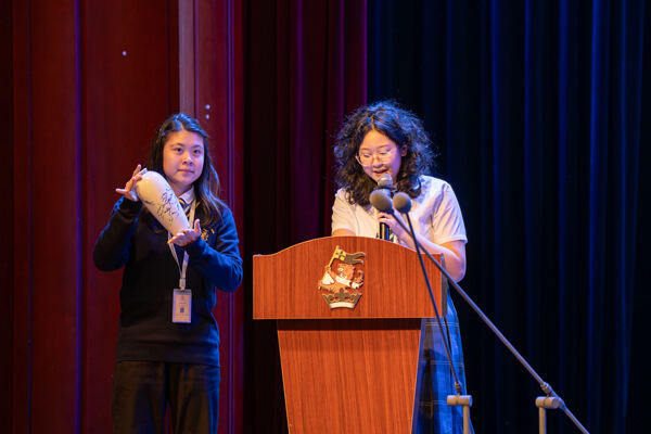 Junior High Assembly CSS event,Hiba Academy Hangzhou