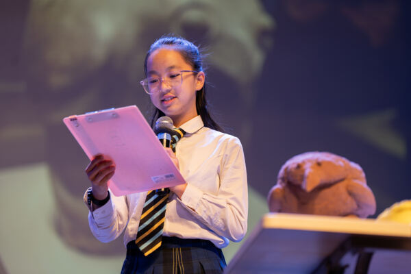 Junior High Assembly CSS event,Hiba Academy Hangzhou