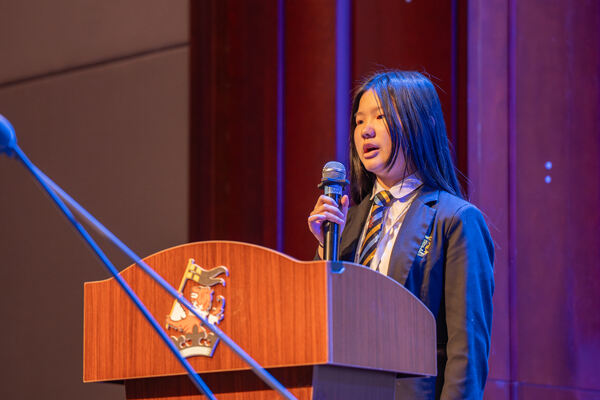 Junior High Assembly CSS event,Hiba Academy Hangzhou
