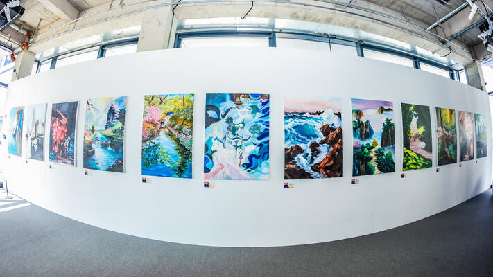 WCCH Pupil Art Exhibition Grand Opening,Hiba Academy Hangzhou