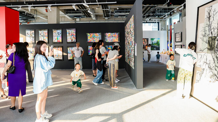 WCCH Pupil Art Exhibition Grand Opening,Hiba Academy Hangzhou