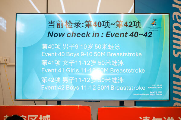 2025 Wellington Cup Aquatic Sports Invitational ,Hiba Academy Hangzhou