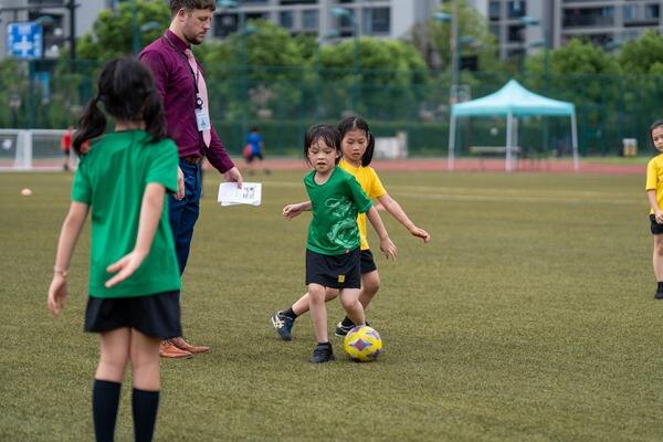 小学部学院足球活动,杭州市萧山区惠立学校