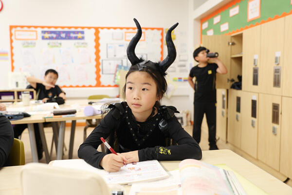 杭州惠立学校书中人物扮装日,杭州市萧山区惠立学校