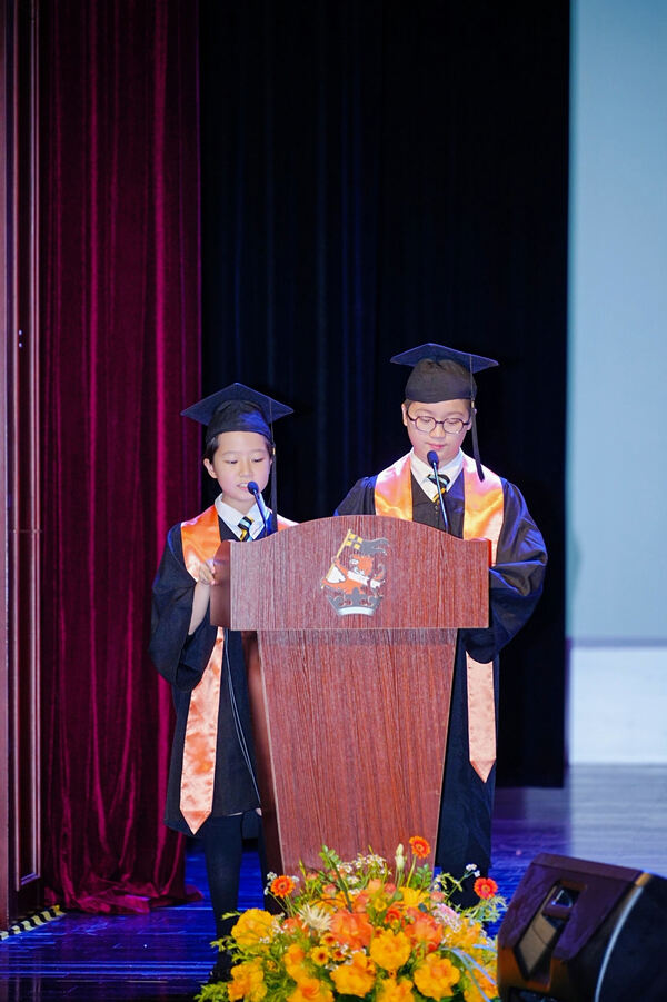 小学部毕业典礼,杭州市萧山区惠立学校