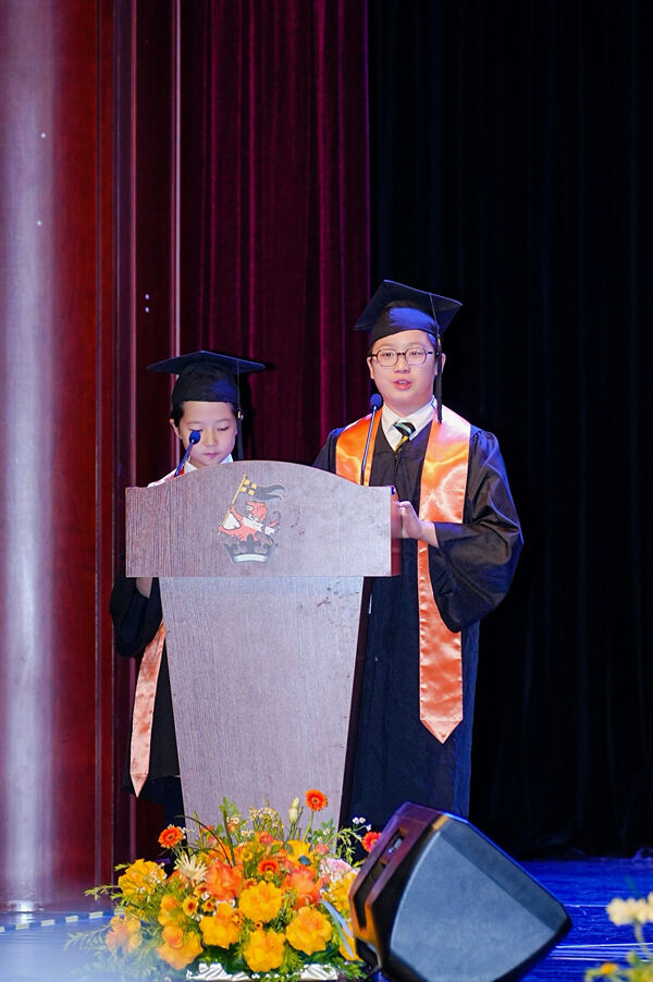 小学部毕业典礼,杭州市萧山区惠立学校