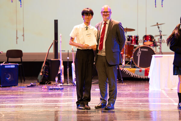 中学部高年段年度授奖典礼,杭州市萧山区惠立学校