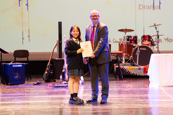中学部高年段年度授奖典礼,杭州市萧山区惠立学校