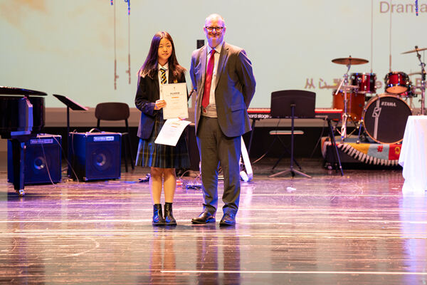 中学部高年段年度授奖典礼,杭州市萧山区惠立学校