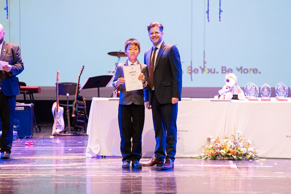 中学部低年段年度授奖典礼,杭州市萧山区惠立学校