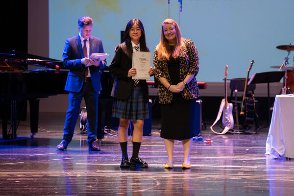 中学部低年段年度授奖典礼,杭州市萧山区惠立学校