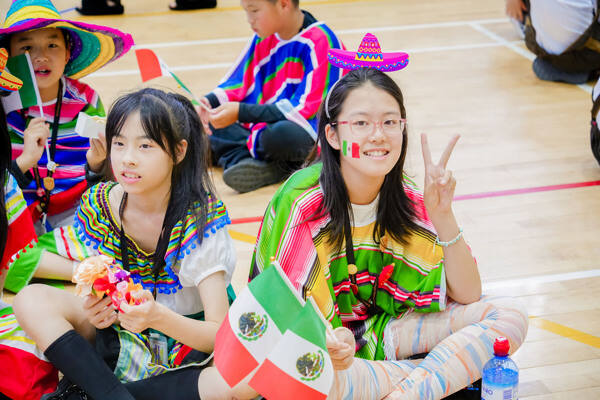 多元文化日,杭州市萧山区惠立学校