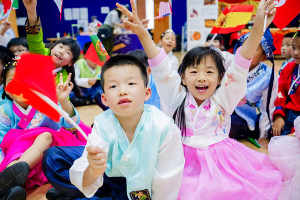 多元文化日,杭州市萧山区惠立学校