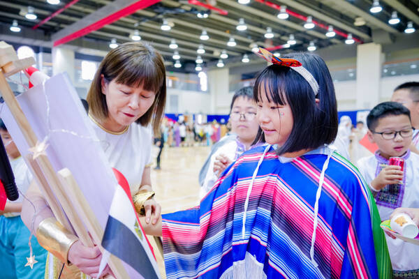 多元文化日,杭州市萧山区惠立学校