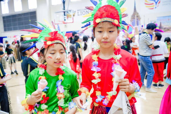 多元文化日,杭州市萧山区惠立学校