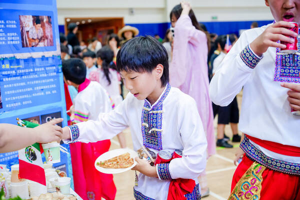 多元文化日,杭州市萧山区惠立学校