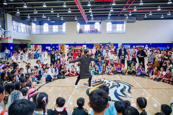 多元文化日,杭州市萧山区惠立学校