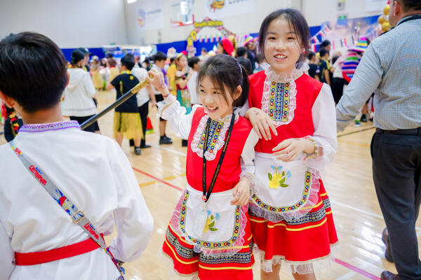 多元文化日,杭州市萧山区惠立学校