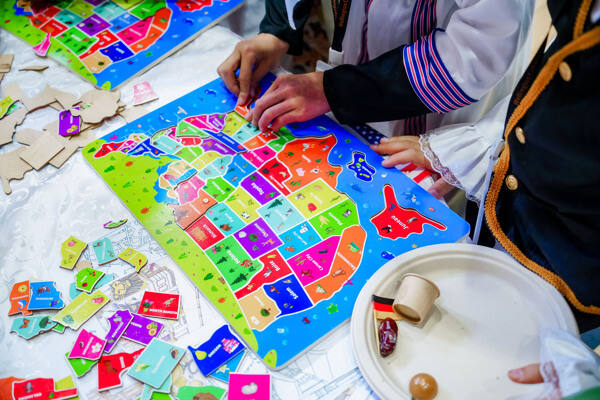 多元文化日,杭州市萧山区惠立学校