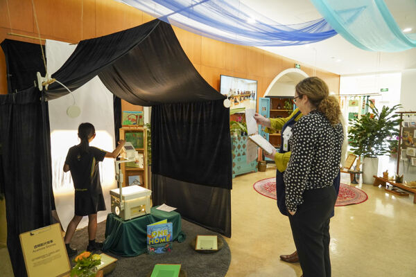 Art Exhibition Opening Ceremony,Hiba Academy Hangzhou Nursery