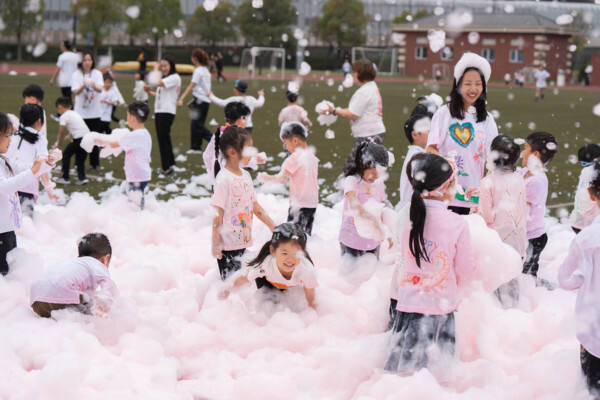 Holi Festival,Hiba Academy Hangzhou Nursery