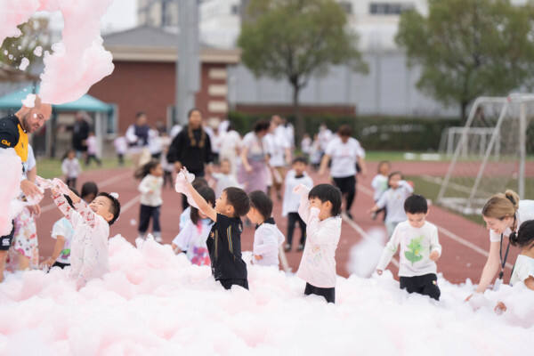 Holi Festival,Hiba Academy Hangzhou Nursery