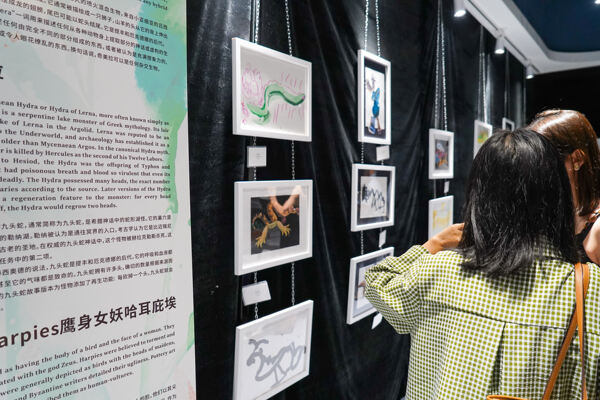 幼儿园艺术展开幕式,杭州市萧山区惠立幼儿园
