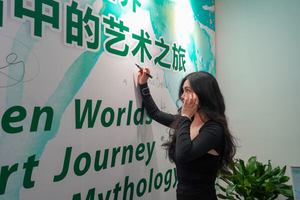 幼儿园艺术展开幕式,杭州市萧山区惠立幼儿园