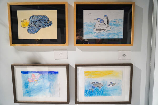 幼儿园艺术展开幕式,杭州市萧山区惠立幼儿园
