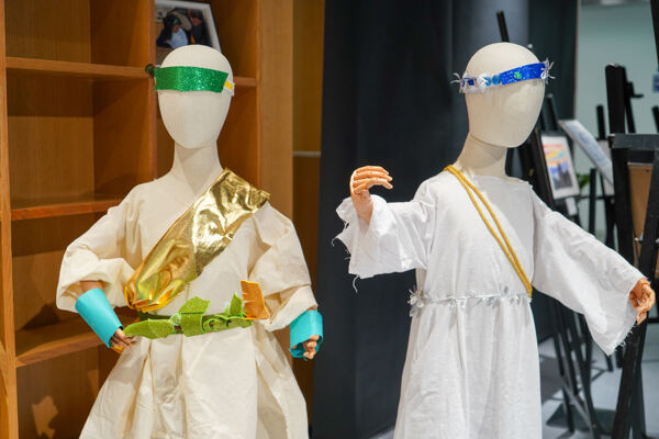 幼儿园艺术展开幕式,杭州市萧山区惠立幼儿园