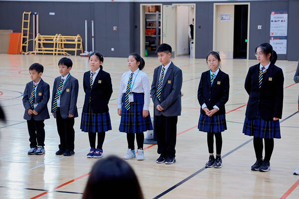 学生集会 - 学院制,南通惠立学校