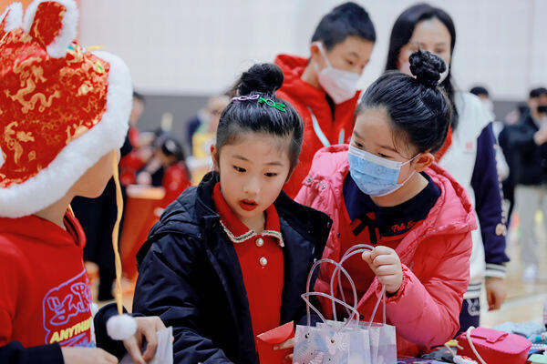 新春游园会,南通惠立学校