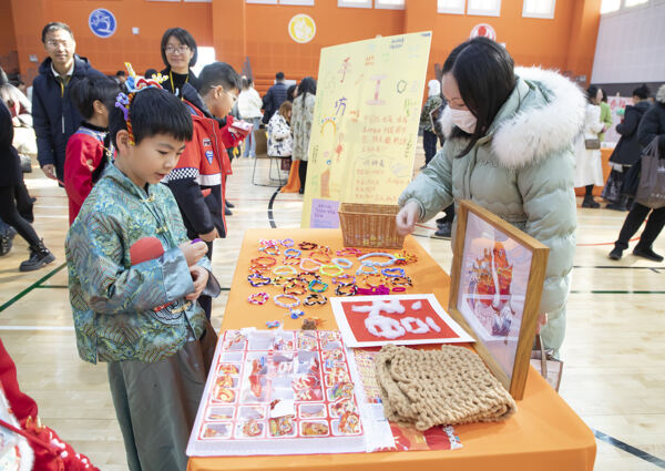 新春游园会,南通惠立学校