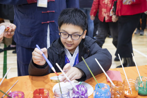 新春游园会,南通惠立学校