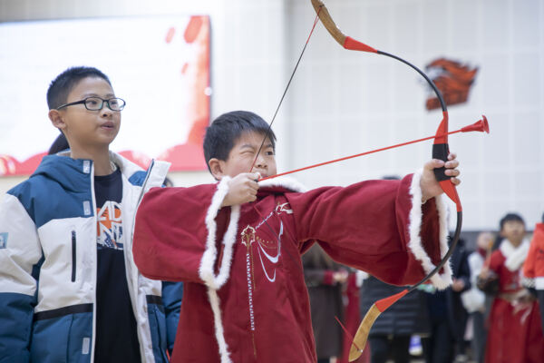 新春游园会,南通惠立学校