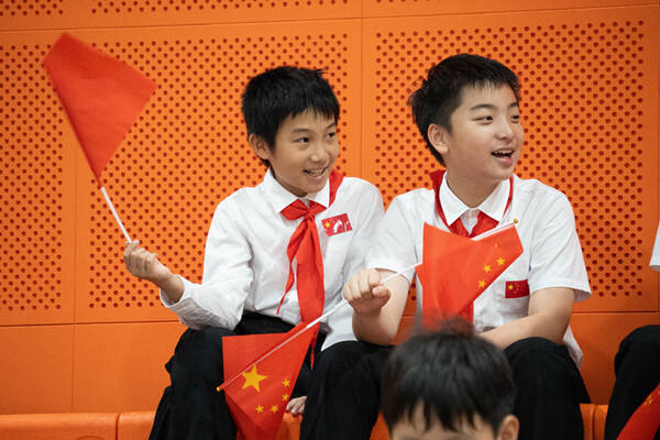 升旗仪式,南通惠立学校