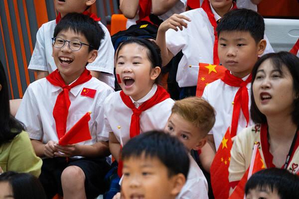 升旗仪式,南通惠立学校