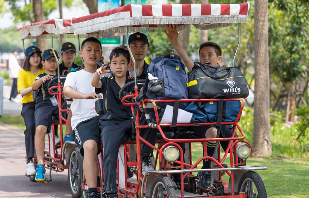 探险日<br/>三、四、五年级,南通惠立学校