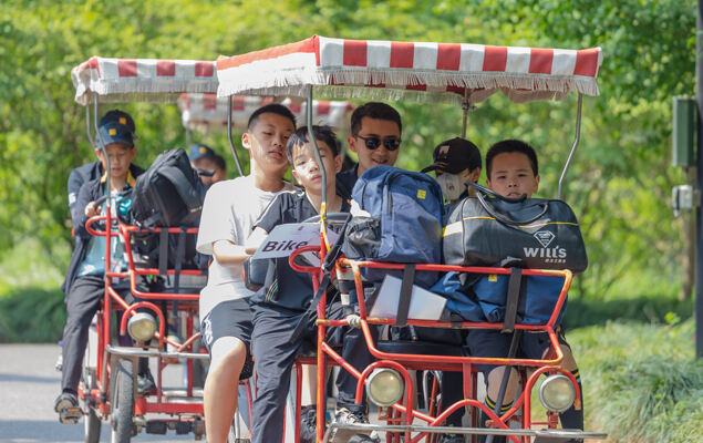 探险日<br/>三、四、五年级,南通惠立学校