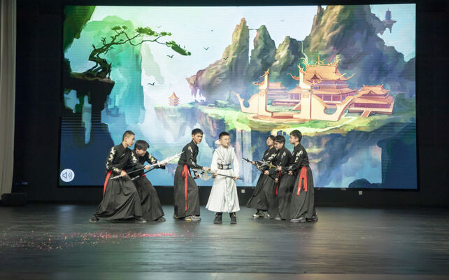 Chinese New Year Temple Fair,Hiba Academy Nantong